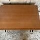 Antique Nightstand Scandinavian Wood Drawer + Vintage Case #E287