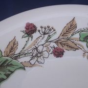 2 plates in English earthenware John Tams diam 19 cm