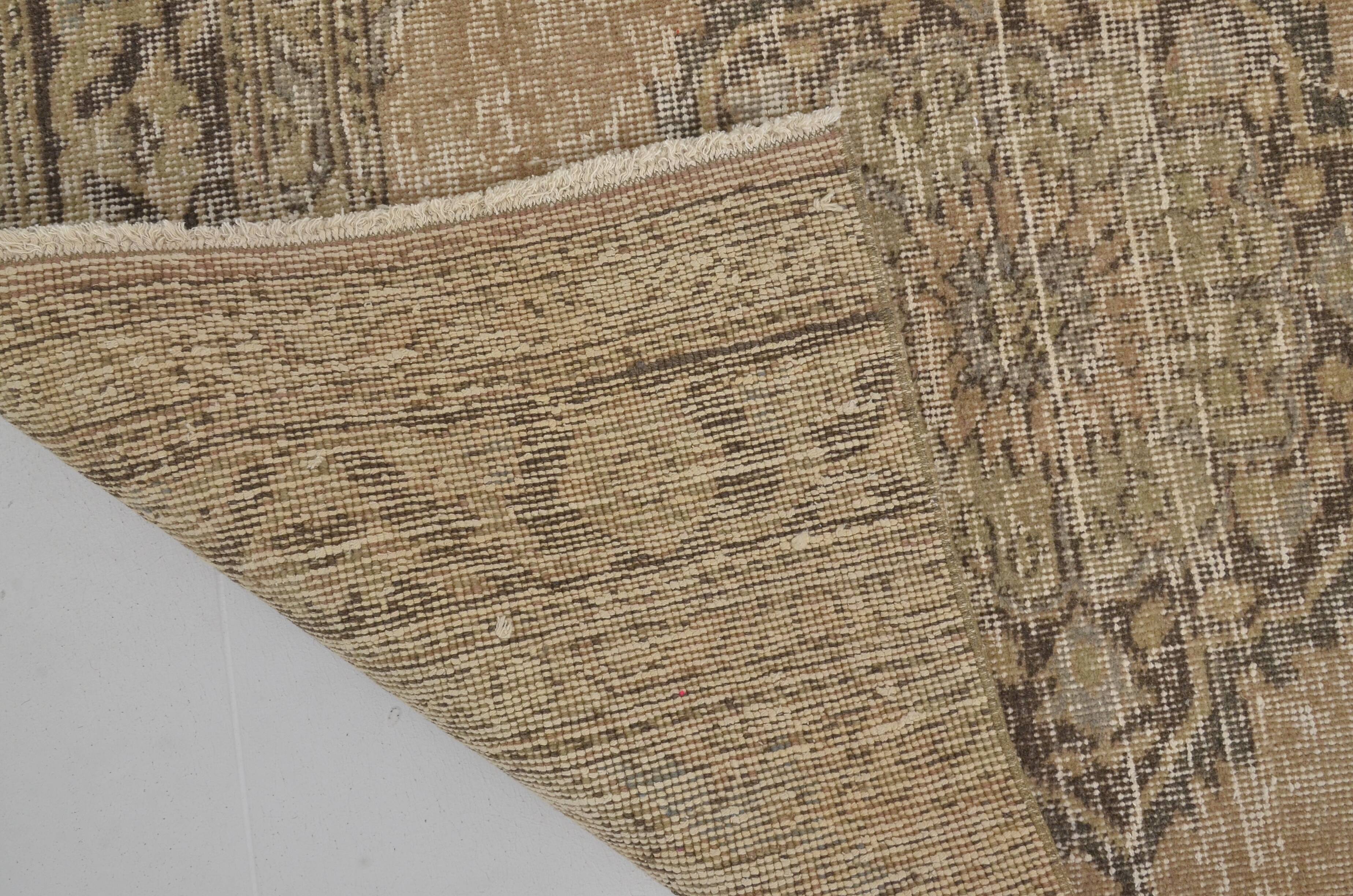 Oushak Anatolian Hallway Runner Rug