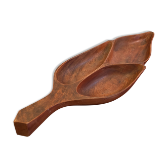 Leaf-shaped aperitif tray