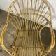 Paire de fauteuils rotin