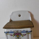 Porcelain salt box