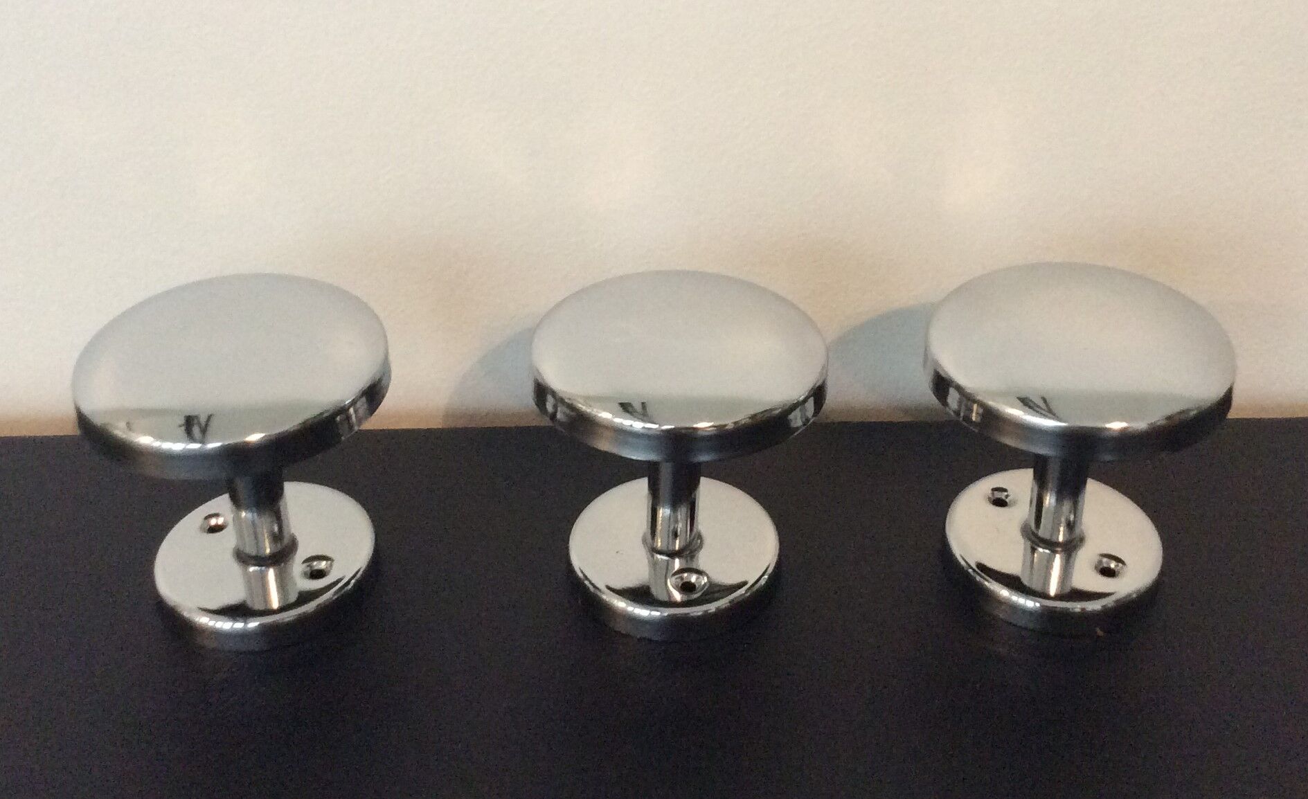 Set of 3 vintage stainless steel pads