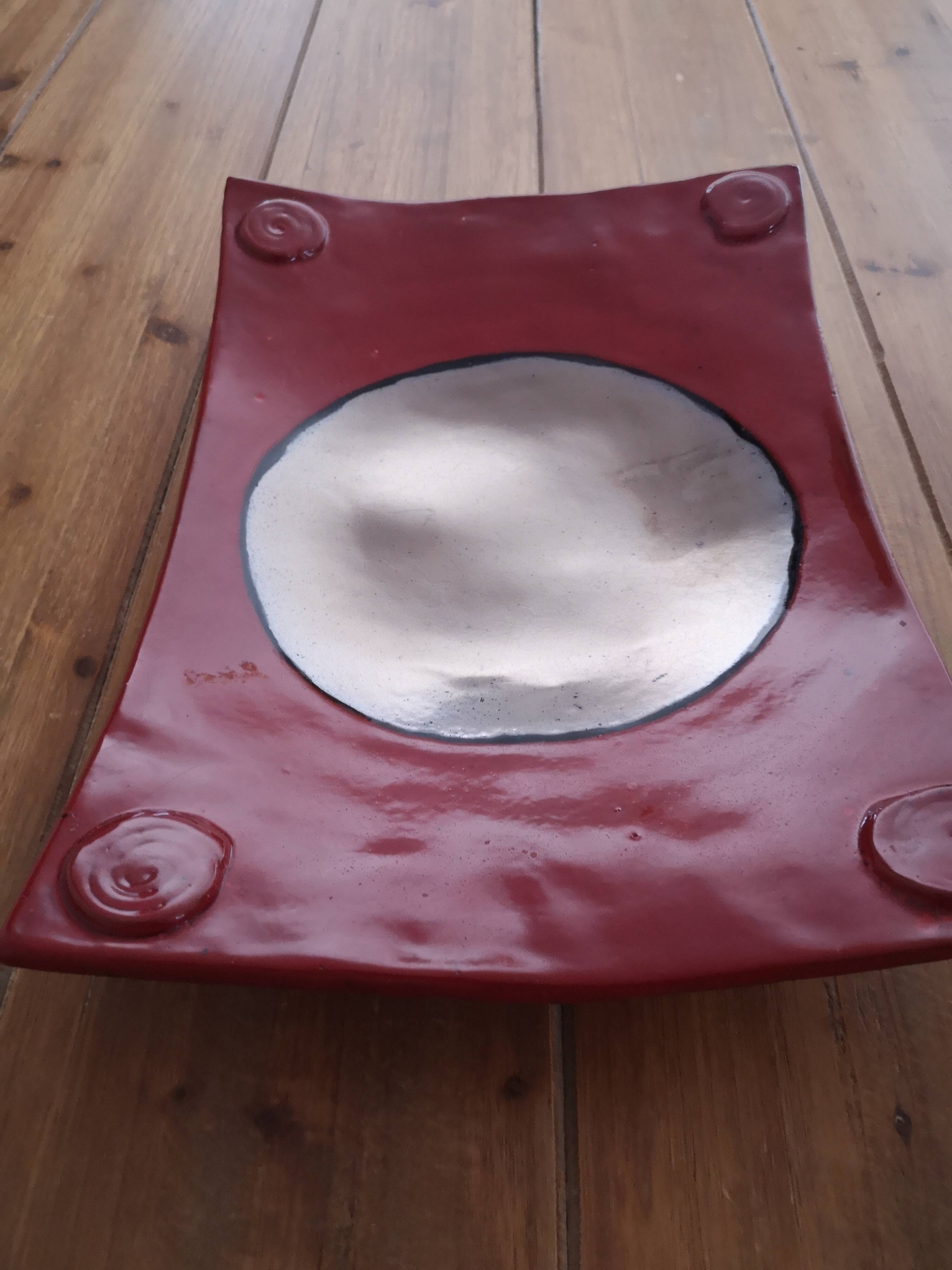Ceramic plate