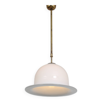 Lampe à suspension en verre de Murano des années 1970, Italie