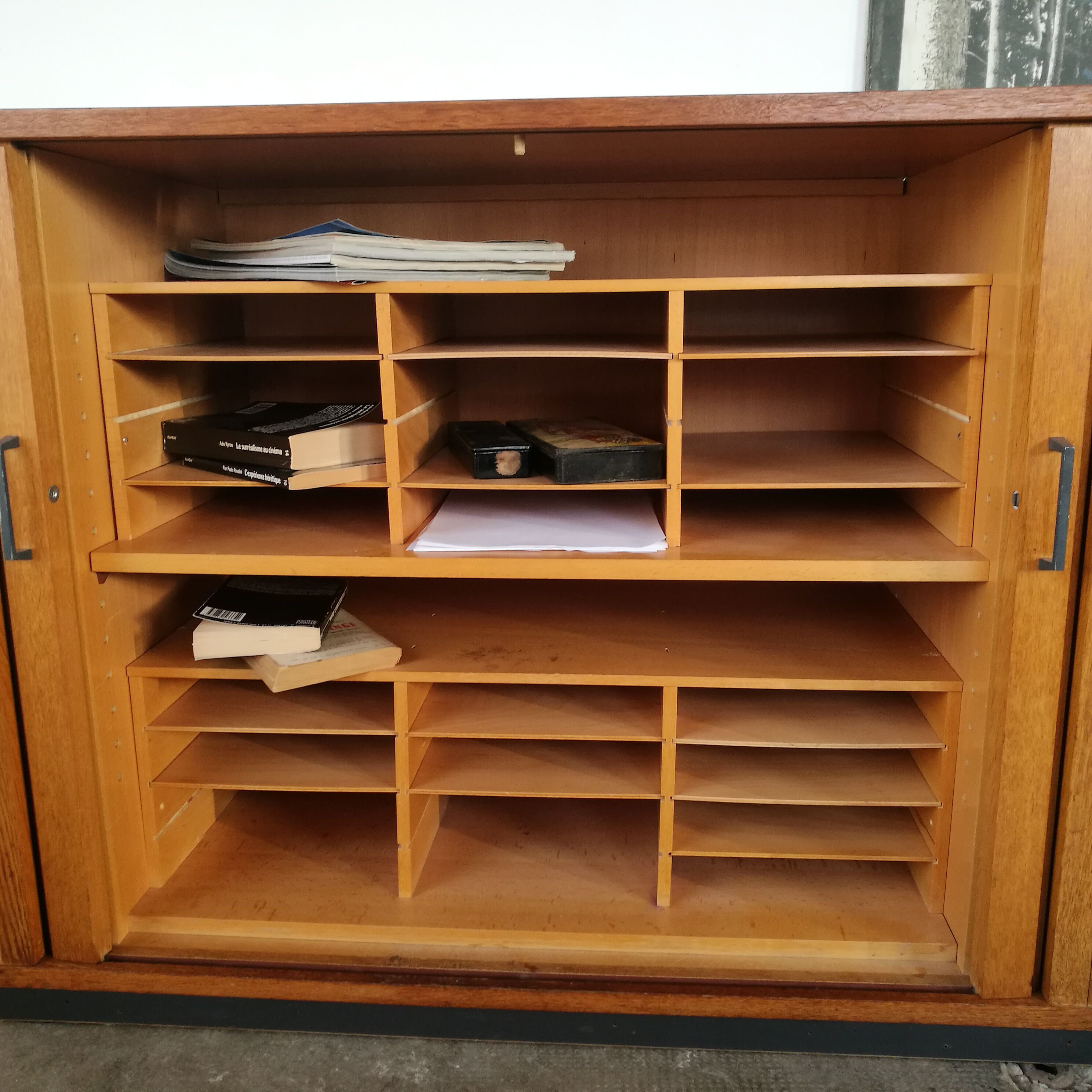 Curtain furniture, storage box