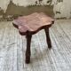 Handcrafted tripod stool