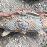 Antique cast iron planter