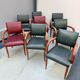Set of 8 vintage Art Deco Bridge chairs (1930s-1940s)