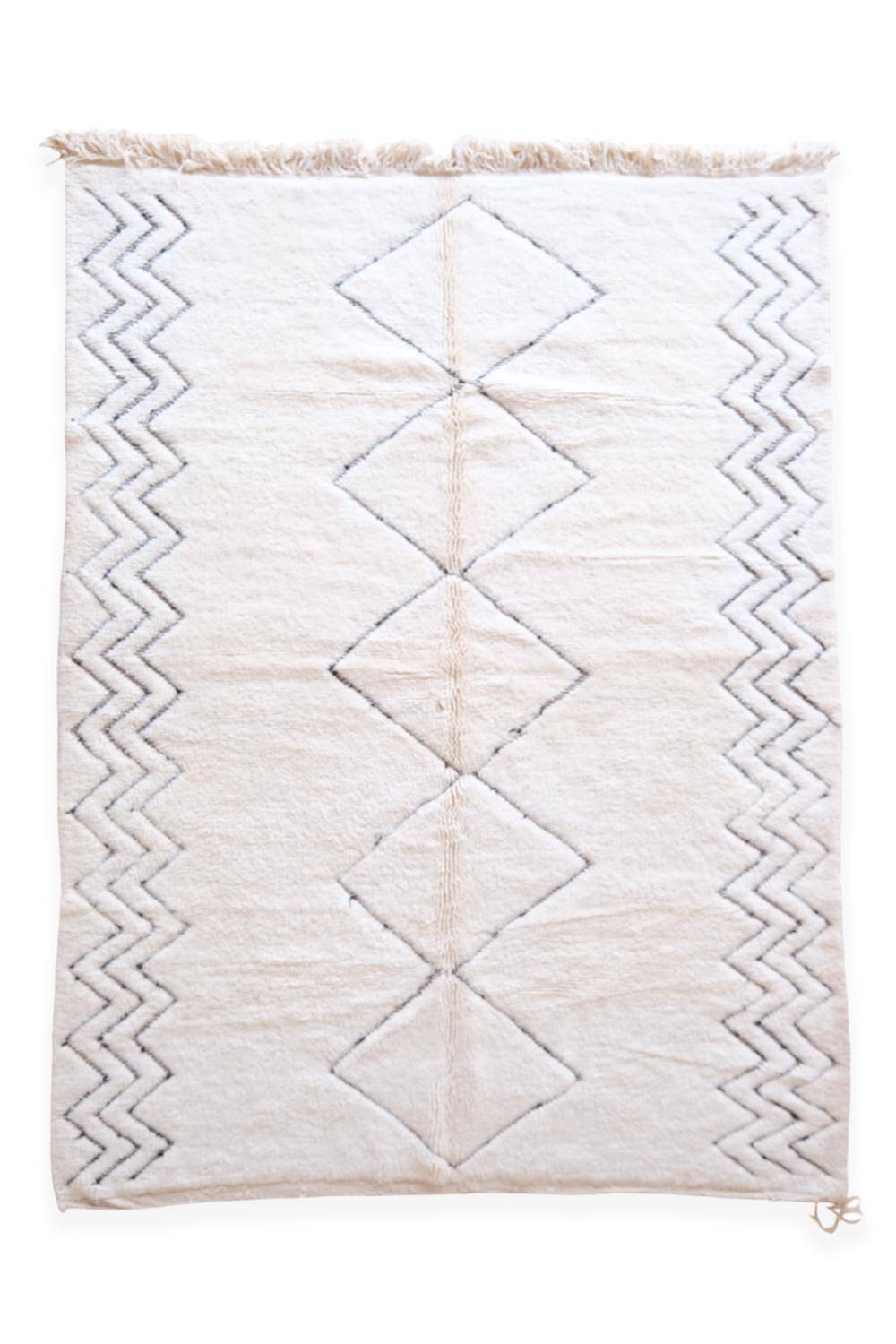 Moroccan Beni Ourain rug - 282 x 207 cm