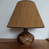 70s ceramic lamp