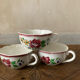 Sugar lot, cups, saucers Digoin