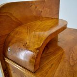 1938s Pair of Art Deco Bedside Tables, Czechoslovakia