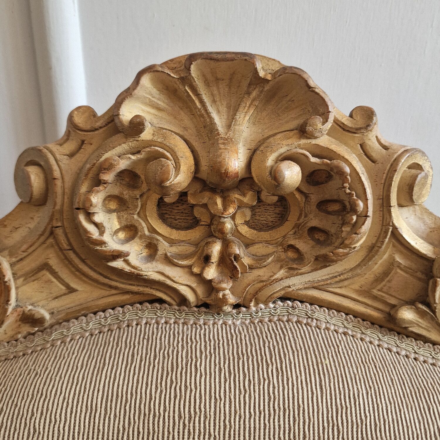 Pair of Queen's armchairs in Louis XV style