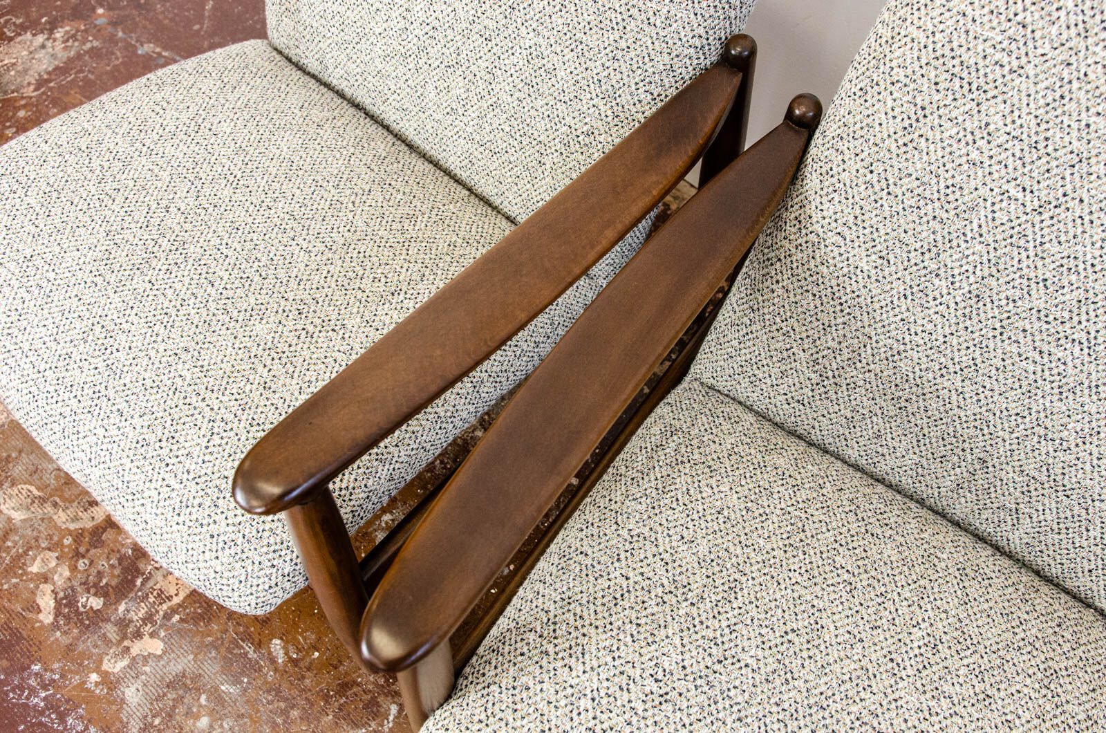 Pair Of GFM-64 Armchairs By Edmund Homa