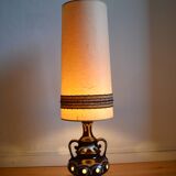 Floor lamp ceramic openwork floor lamp 70s 1970