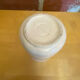 Old Service Juice Jug + 6 White Ceramic Glasses with Flower Wine Decor