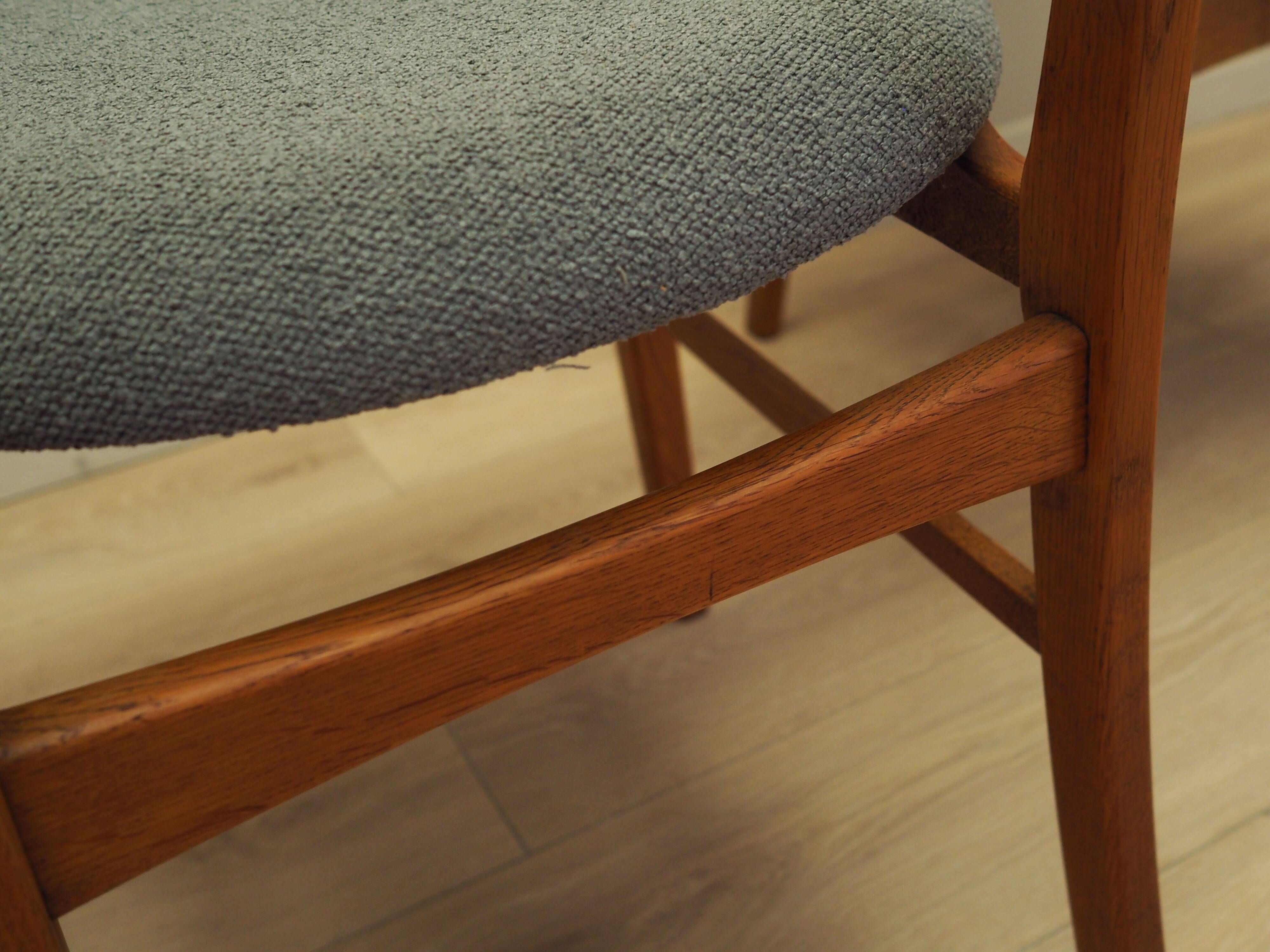 Set of six teak chairs, Danish design, 1970s, production: Denmark