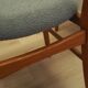 Set of six teak chairs, Danish design, 1970s, production: Denmark