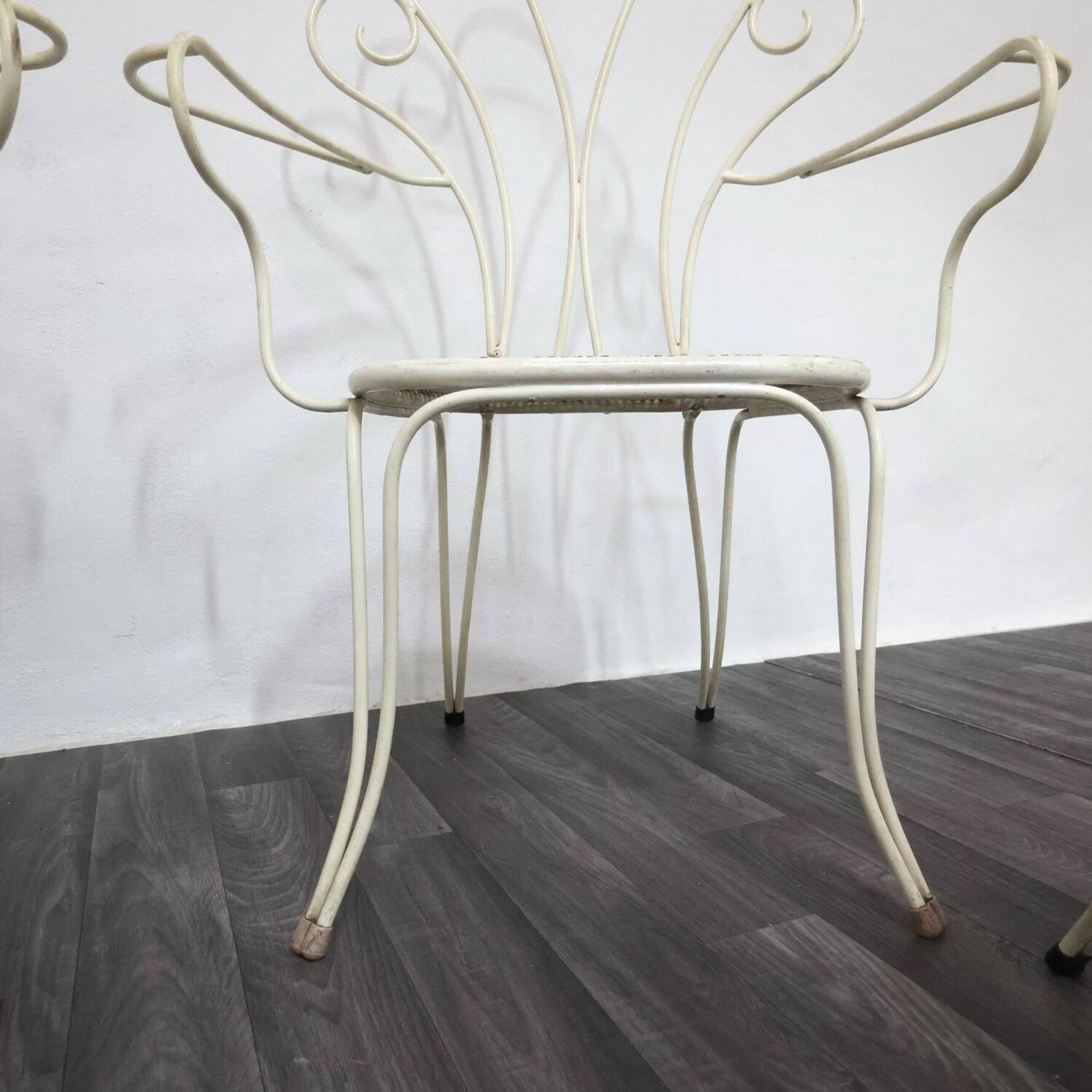 Lio Carminati Sedie Da Giardino 4 Pz Design Anni 50 Modernariato