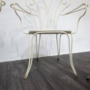 Lio Carminati Sedie Da Giardino 4 Pz Design Anni 50 Modernariato