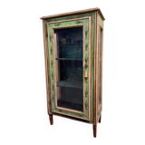 Vitrine Vénitienne en bois peint