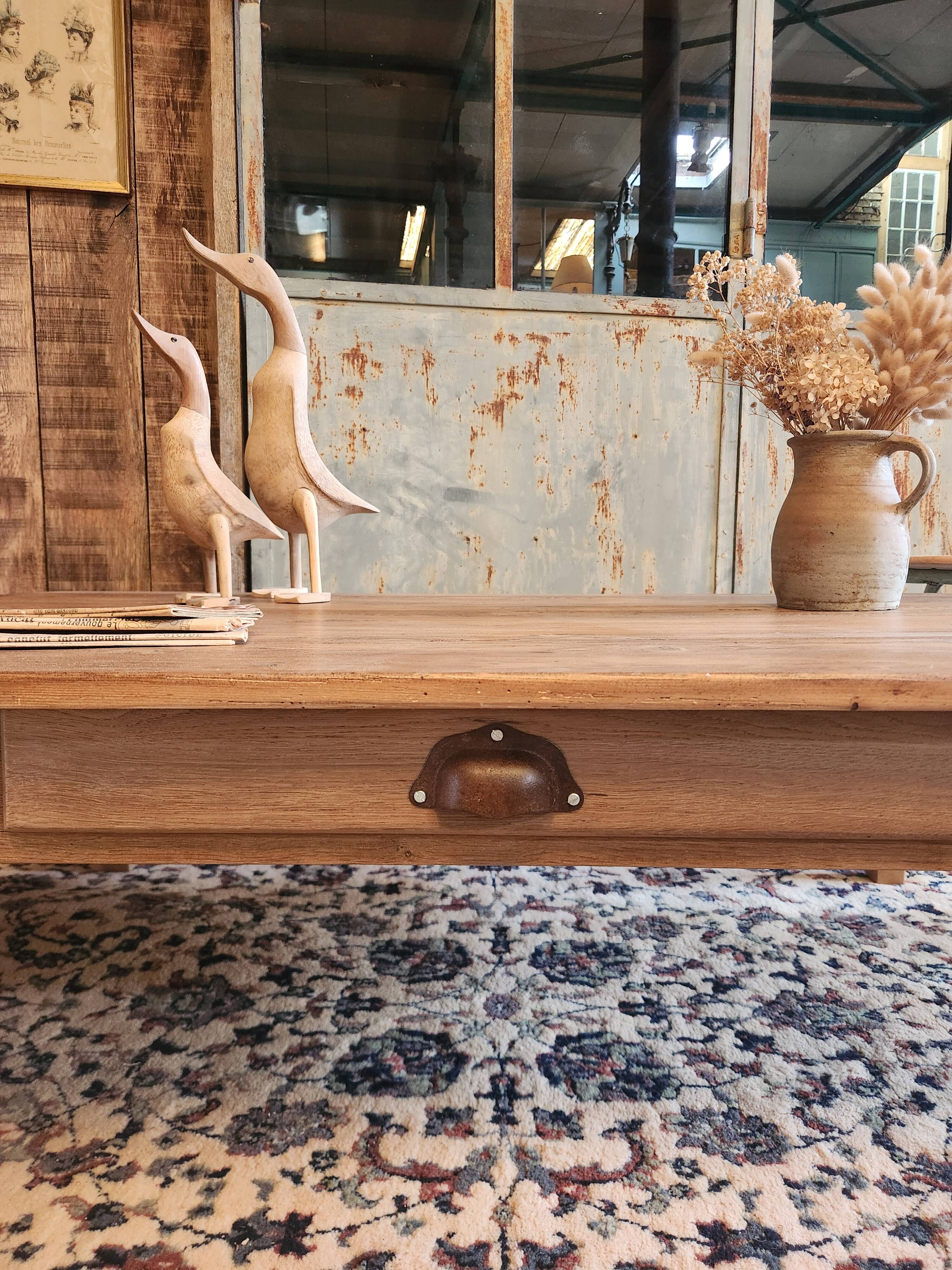 Table basse de ferme