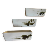 Handcrafted ceramic dishes