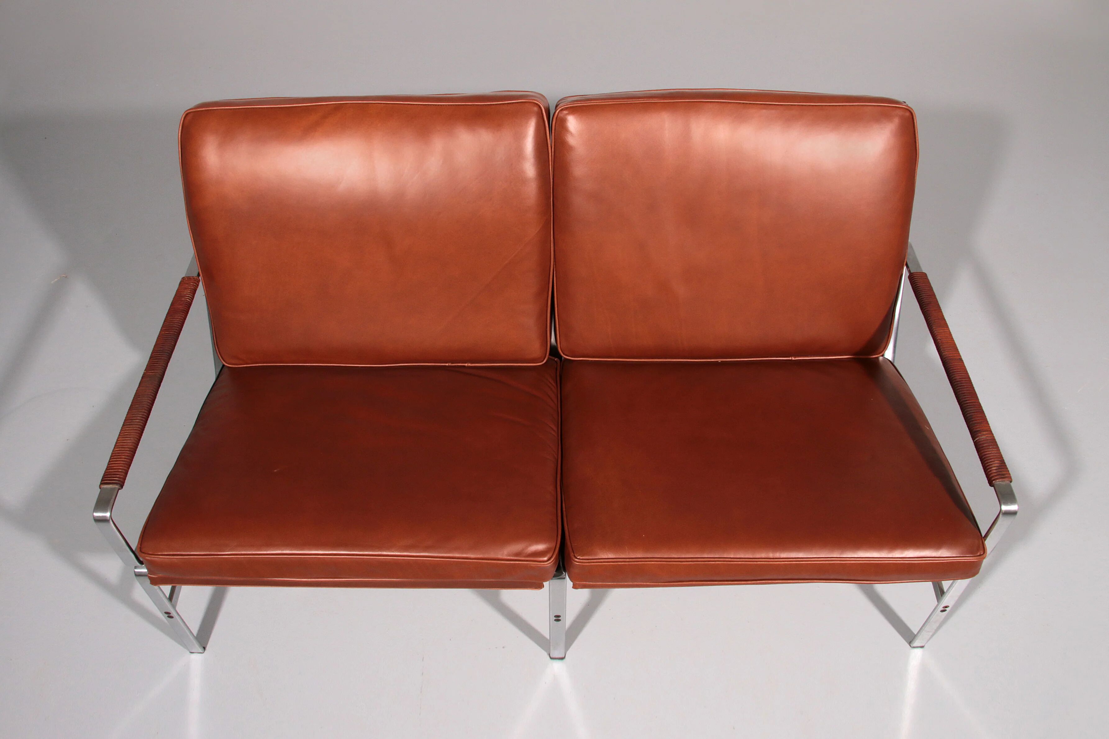 FK6720 two-seat sofa by Fabricius & Kastholm for Kill International 1960s