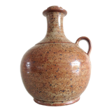 Vase ball soliflore in glazed sandstone / vintage years 60-70