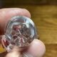 Antique pink Nancy crystal perfume bottle – 12.5 cm