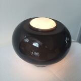 Lamp in black glass from the 1960s
