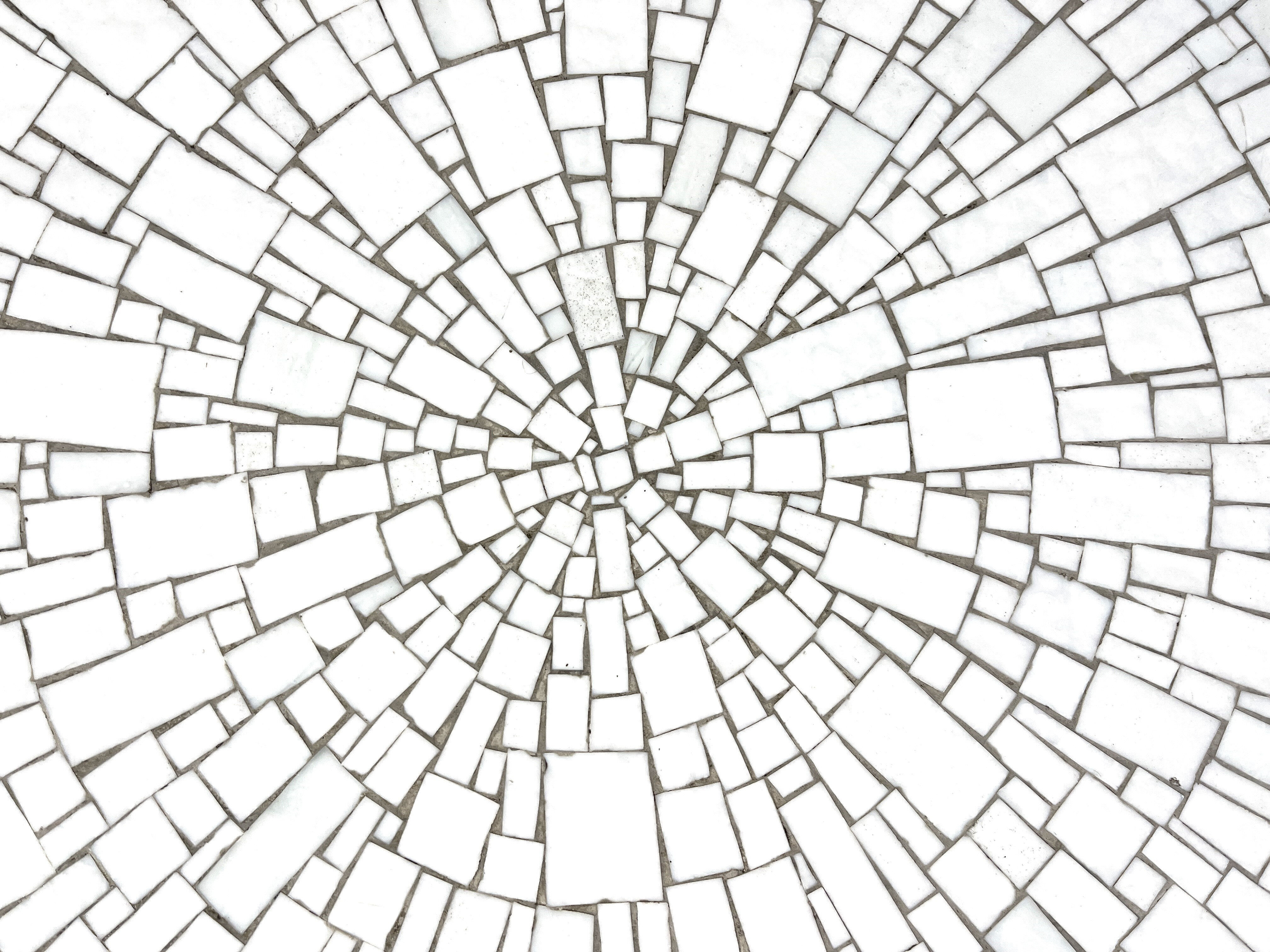 Vintage ceramic mosaic coffee table by Heinz Lilienthal, 1960s
