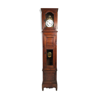 Walnut floor clock first half nineteenth, dial