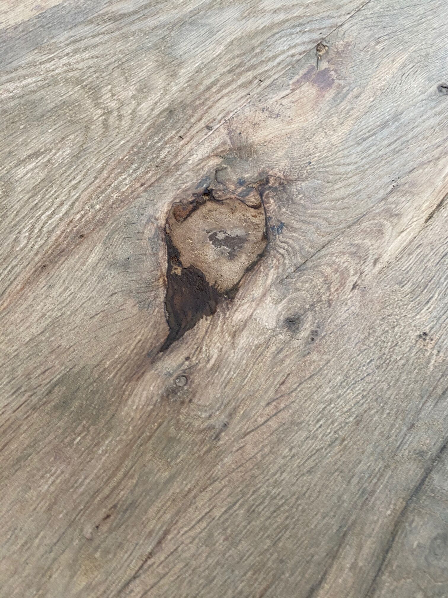 Solid oak farmhouse table