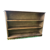 Walnut veneer shelf