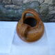 Old kid gargoulette in glazed earth nineteenth century