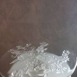 Plat a tarte en verre