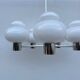 Lustre Space Age opaline chrome 1970s