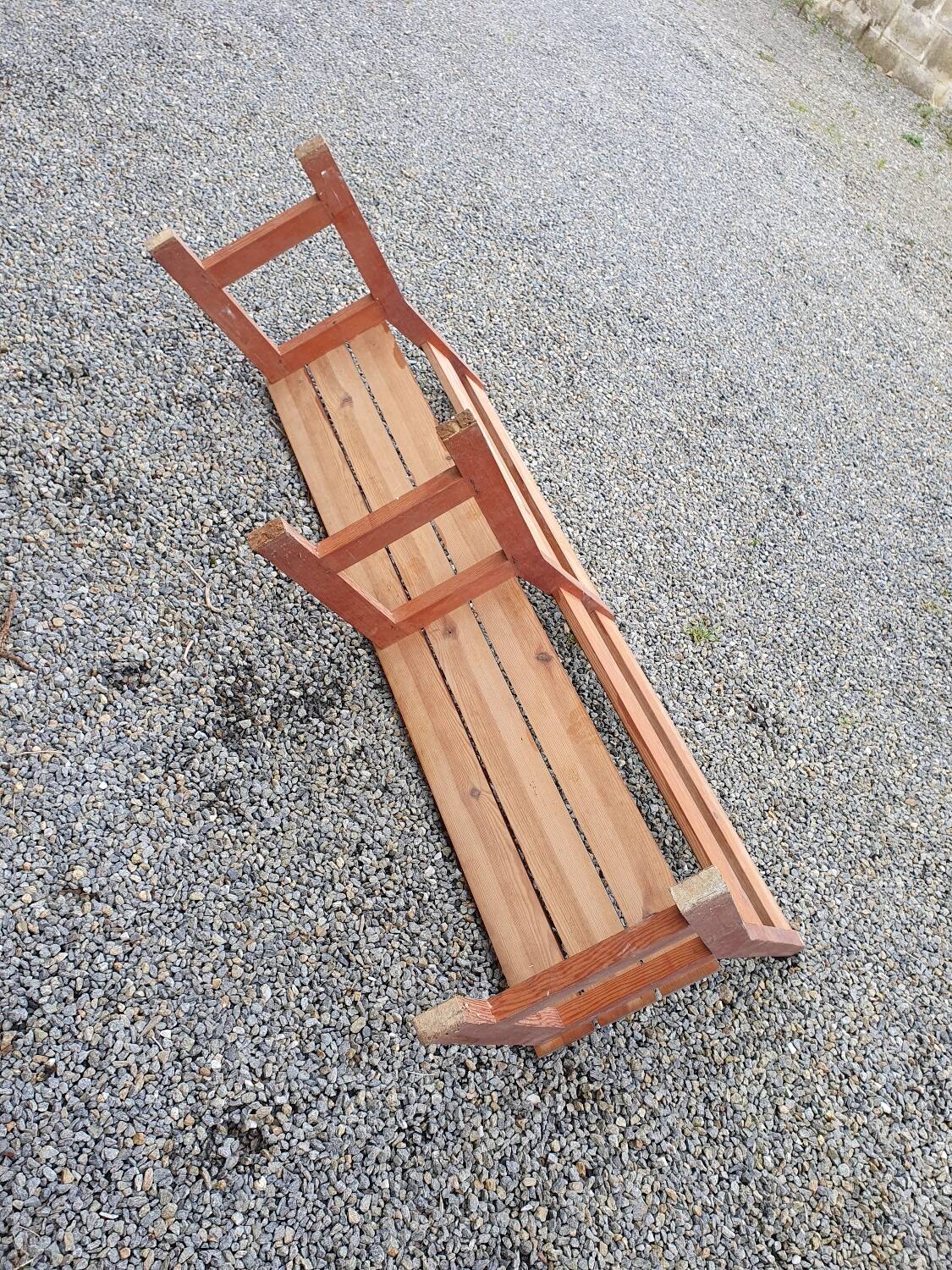 Banc en bois
