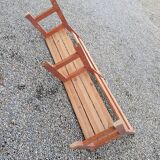 Wooden bench
