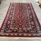 Vintage Persian woven wool rug 165x95