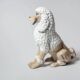 Caniche en céramique, Italie années 60