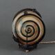 Lampe veilleuse Art Déco ferronnerie martelée 1930 Muller Frères