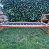 Rattan bed 1960