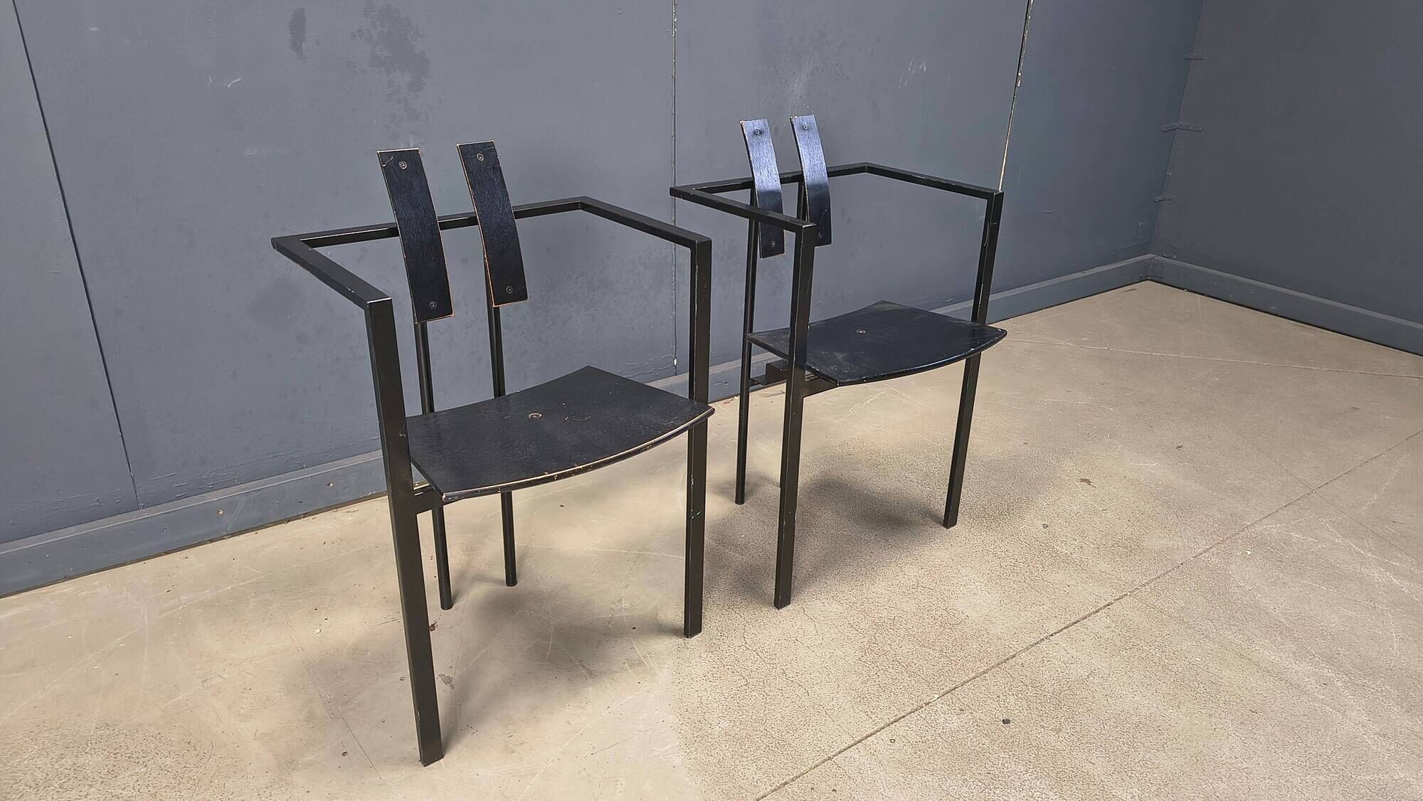 Trix dining chairs by Karl Friedrich Förster for KFF, 1980s, set of 2