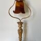 Beautiful lamp "the French glass" Art Nouveau