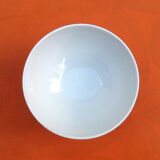 Old bowl Porcelain Limoges France Floral decoration Diameter: 130mm