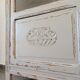 Armoire parisienne vitrée art-déco