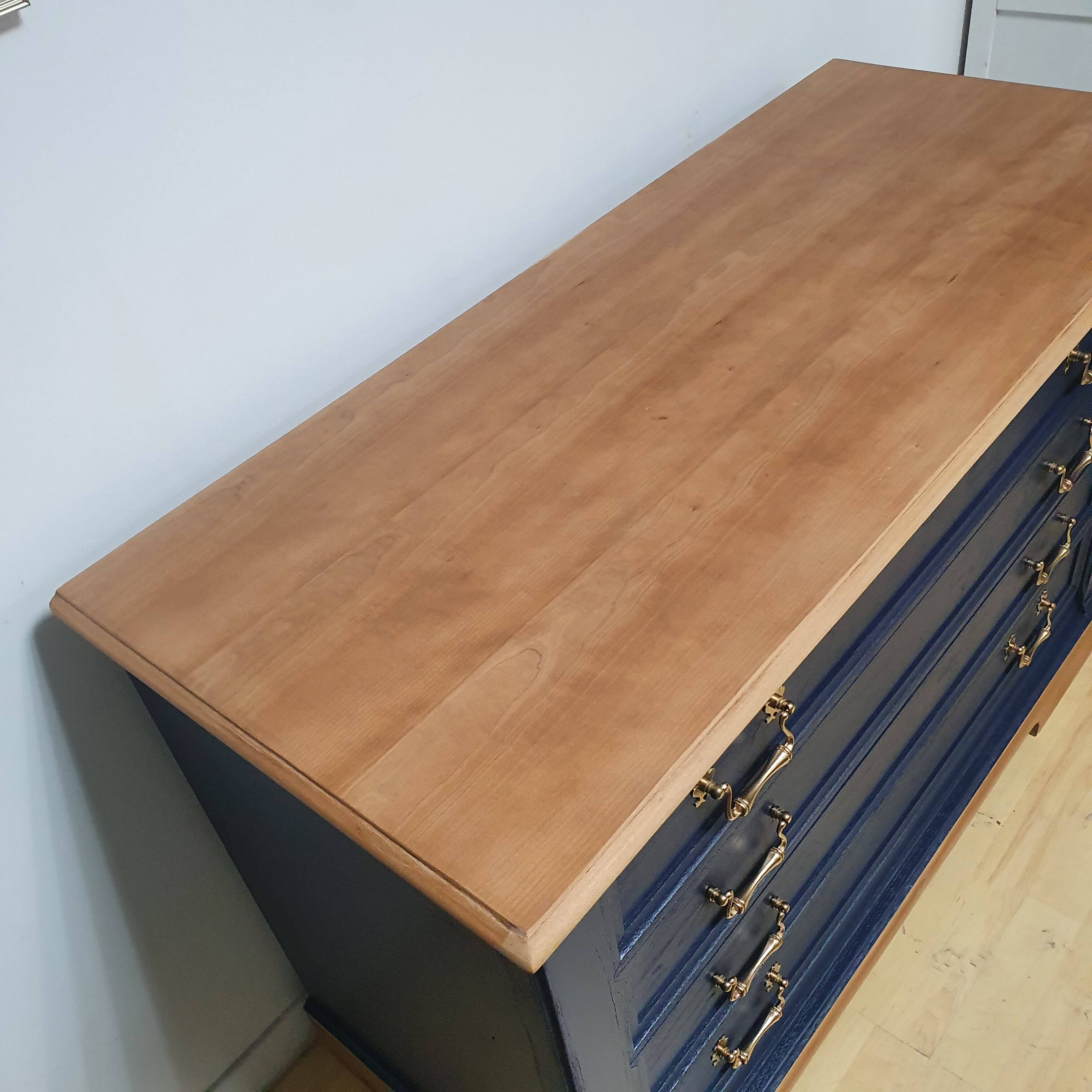 Old chest of drawers restyled